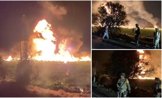 Shpërthimi i tubacionit të naftës në Meksikë, vret 66 persona dhe plagos mbi 70 të tjerë (VIDEO)
