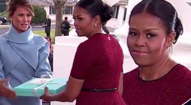 Michelle Obama zbulon çfarë kishte në dhuratën e Melania Trump (FOTO) 
