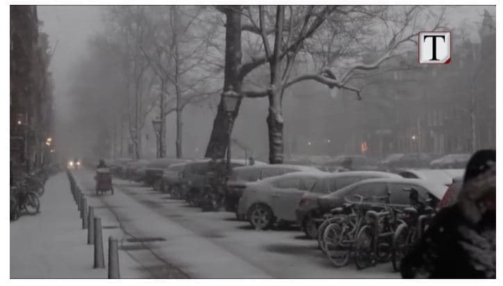Stuhia e borës po zhvendoset nga Europa drejt Mesdheut (VIDEO)