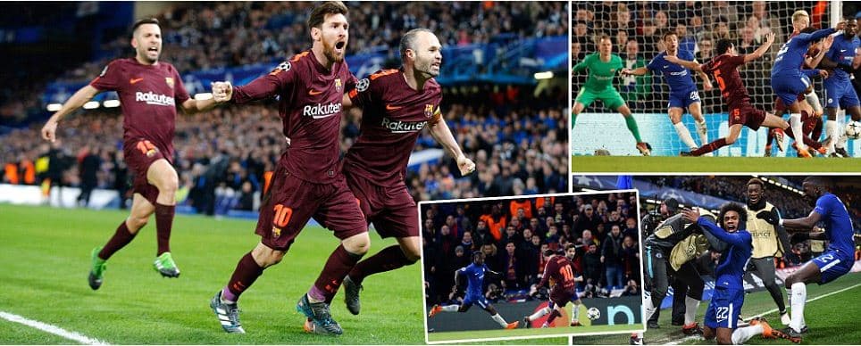 Nuk ka fitues në “Stamford Bridge” mes Chelseas dhe Barcelonës. Bayern shkatërron Beshkitashin (VIDEO) 