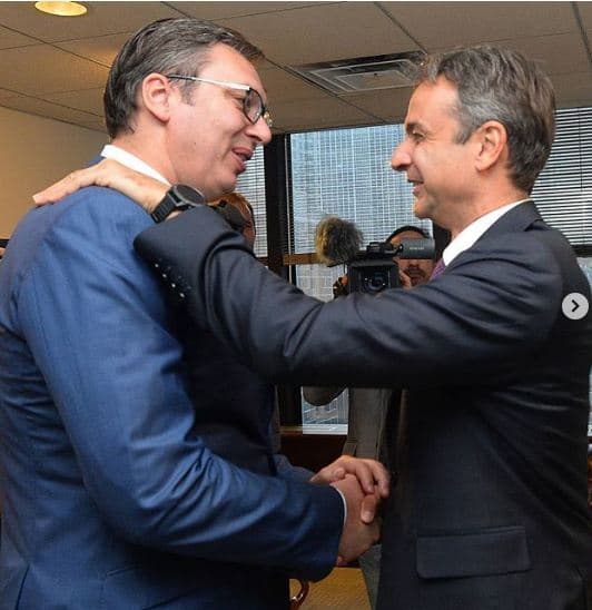   Micotakis siguron Vuçiç: Greqia nuk e ndryshon qëndrimin e saj për Kosovën (VIDEO)