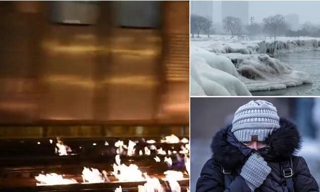 Apokalipsi i akullt godet SHBA, në Çikago më ftohtë se në Siberi, temperaturat shkojnë -50 gradë C (VIDEO)  