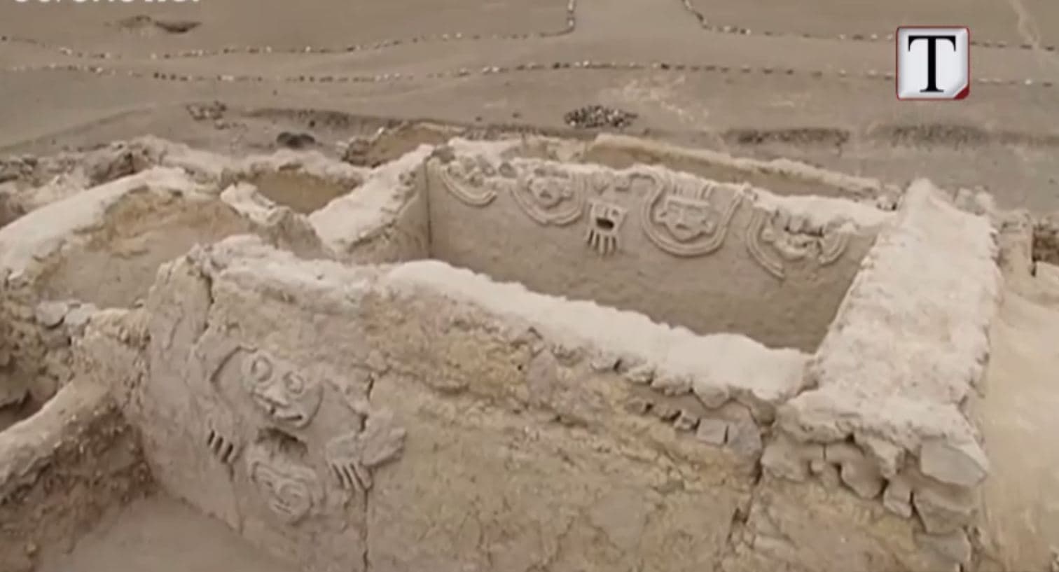Peru, arkeologët zbulojne muralen 3800-vjeçare (VIDEO)