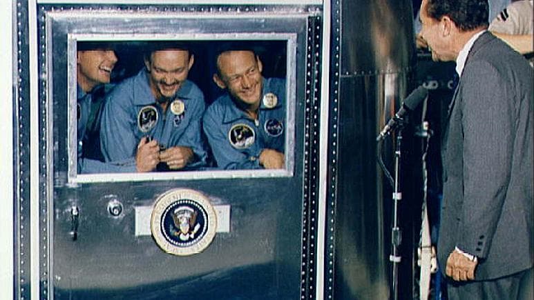 Po nëse “Apollo 11” do të dështonte? Fjalimi i presidentit Nixon nëse do të kishte ndodhur një tragjedi