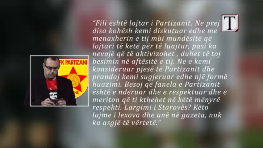 Partizani, Olsi Rama: Në ekip qëndrojnë ata që duan këtë fanellë (VIDEO)