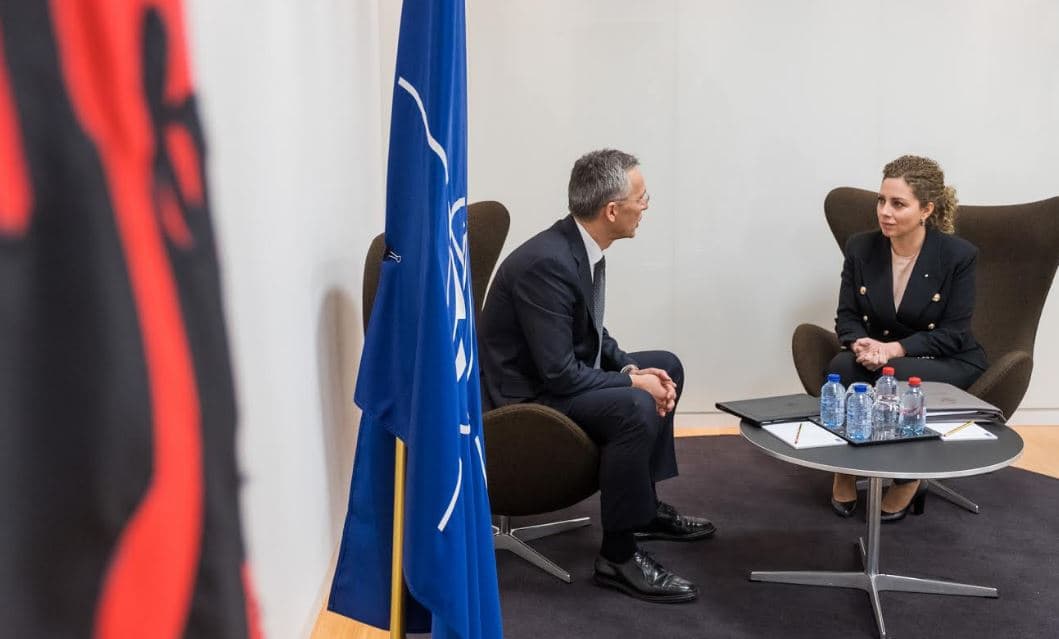 Xhaçka takon Stoltenberg: Rritje e angazhimit të Shqipërisë në të gjitha misionet e NATO-s (VIDEO) 