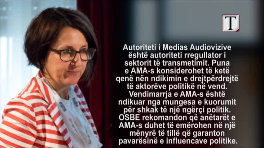 OSBE: Autoriteti i Medias Audiovizive, nën ndikim politik (VIDEO)