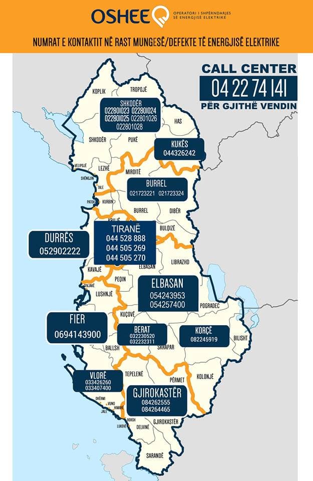 Moti i keq, OSHEE 600 punonjës në teren, ja zonat më problematike