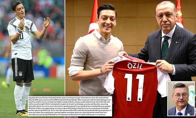 U kritikua për fotografinë me Erdogan, Ozil largohet nga kombëtarja: Jam gjerman kur fitojmë, emigrant kur humbim (VIDEO)