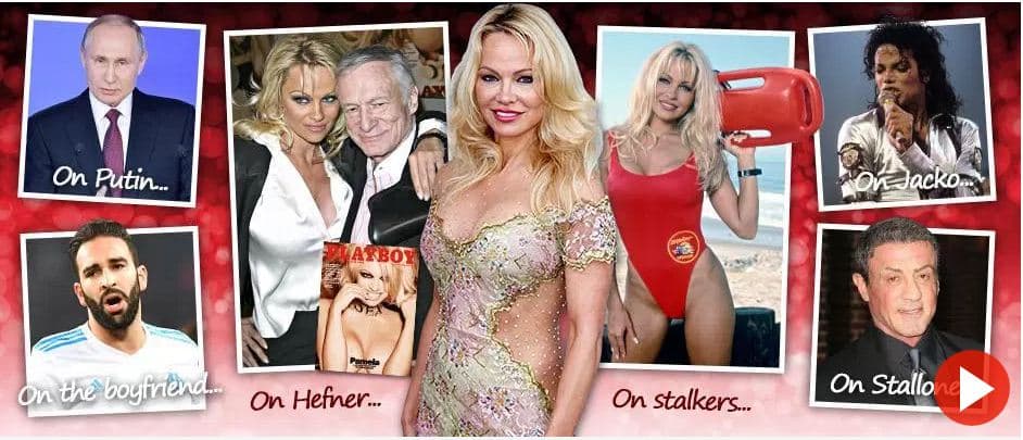 Rrëfehet Pamela Anderson, tregon “listën” nga Putin, Stallone, Assange e deri tek... (VIDEO+FOTO)