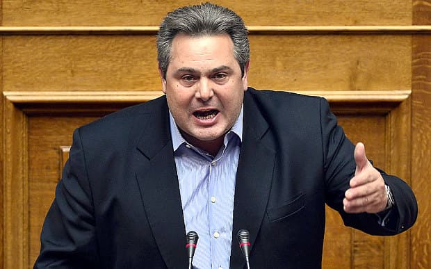 Greqi, dorëhiqet ministri i Mbrojtjes, Panos Kammenos
