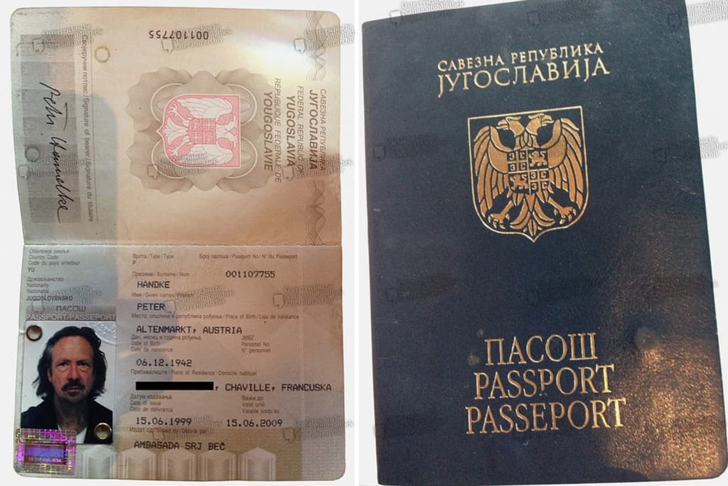 Pasaporta jugosllave e Peter Handkes, Austria nis verifikimet për shtetësinë e fituesit të Nobelit  (VIDEO)
