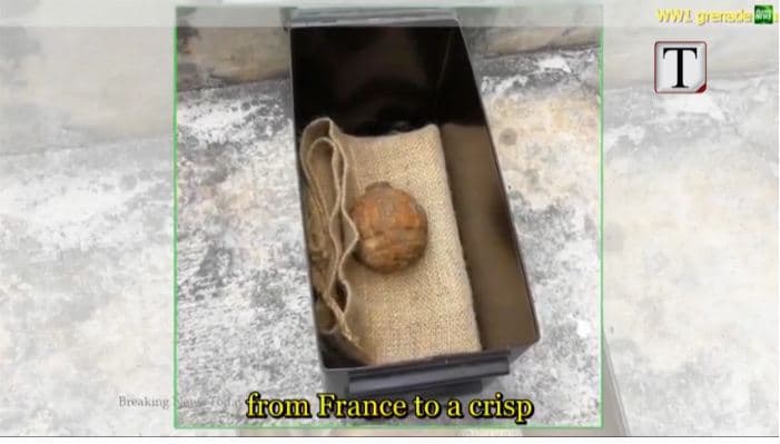 Hong-Hong, gjendet një granatë e Luftës së Parë Botërore (VIDEO)