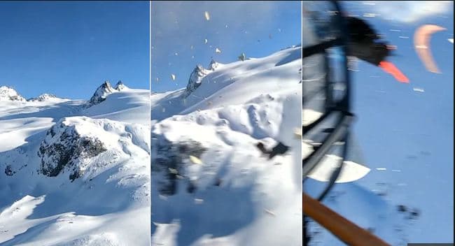 Aksidenti me 7 të vdekur, publikohet videoja e përplasjes së dy helikopterëve në Alpet italiane 