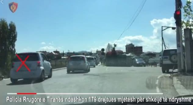 Shkelën rregullat e qarkullimit, policia “kap mat” 179 shoferë (VIDEO)