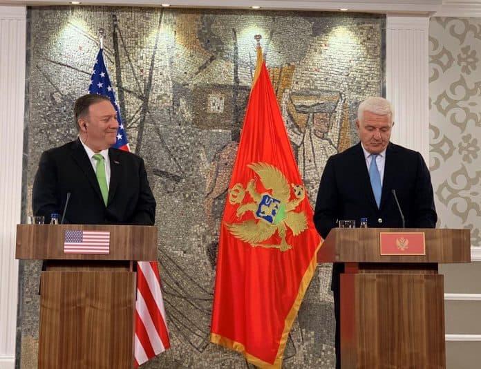 Pompeo në Podgoricë: SHBA mbështet Malin e Zi si partner dhe aleat