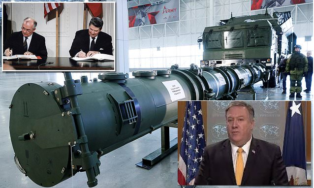 Pompeo njofton tërheqjen nga traktati i armëve bërthamore me Rusinë