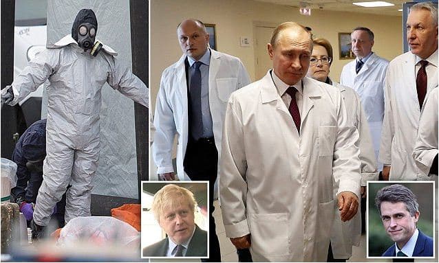 Sekretari britanik Johnson akuzon Kremlinin e Putinit dhe vendimet e tij për helmimin e ish-spiunit rus