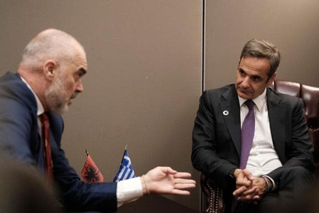 Pas Turqisë Rama viziton Greqinë, nesër takim me Mitsotakis dhe Dendias