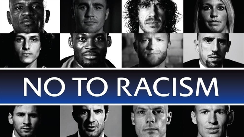 Racizmi, UEFA me grusht të rëndë