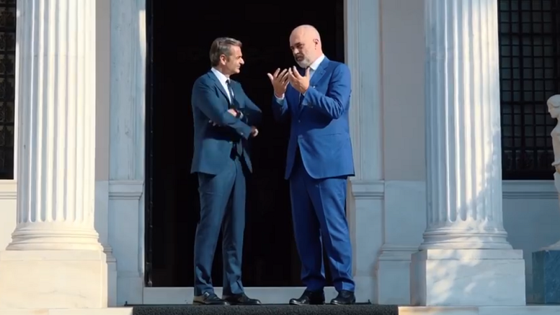 Rama pas takimit me Mitsotakis: Shqipëria dhe Greqia do të intensifikojnë dialogun