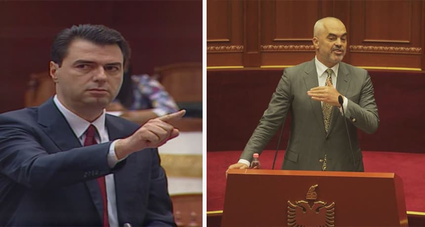 "Lufta" virtuale /Basha: Kryeministër dordolec, Rama: Lëri reagimet trimërore për të larguar gogolët