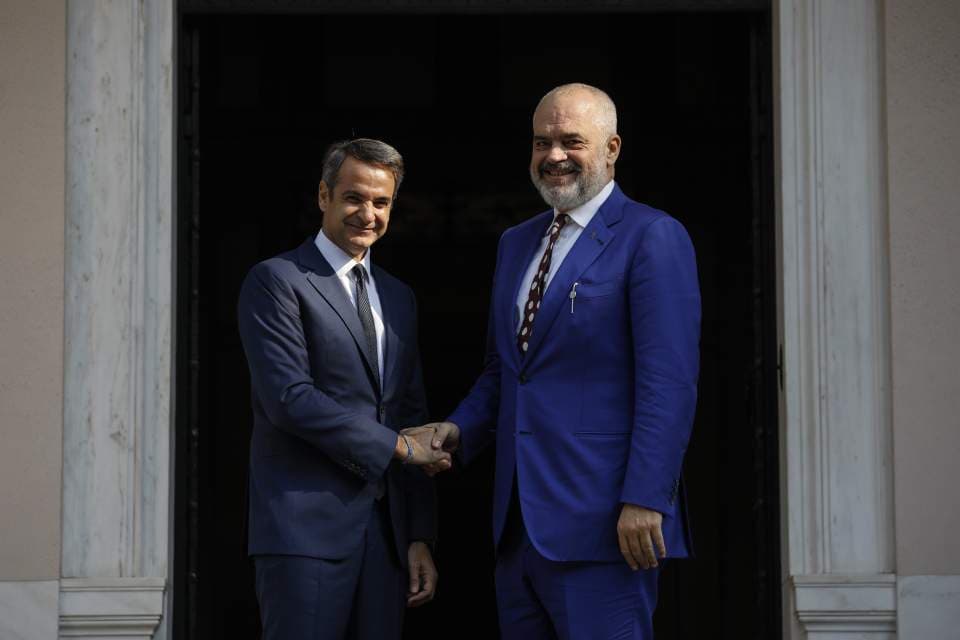 Zbardhet takimi i Athinës mes Ramës dhe Mitsotakis