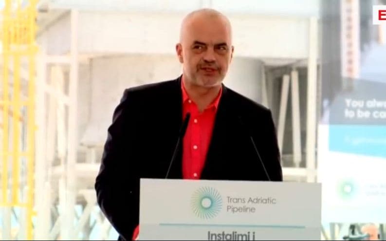 Gazsjellësi TAP, Rama: Gati në 2020. 70% e të punësuarve janë shqiptarë (VIDEO)