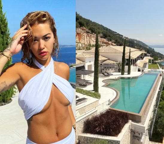 Rita Ora shpenzon 22 mijë dollarë për një natë në Greqi (FOTO)