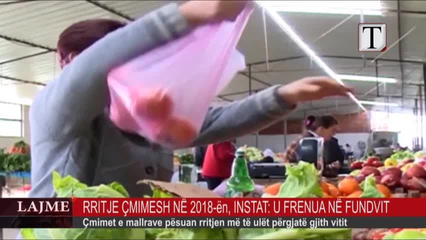Rritje çmimesh në 2018-ën, INSTAT: U frenua në fundvit (VIDEO)