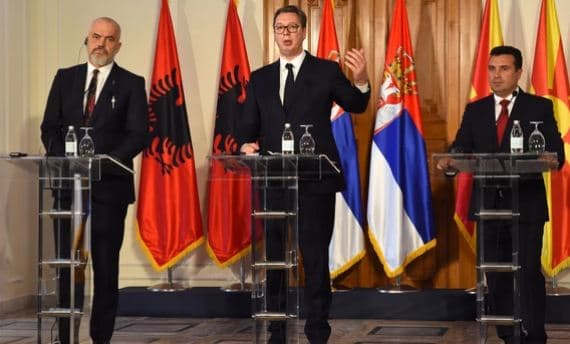 Vuçiç, Rama dhe Zaev-marrëveshje për lëvizje me karta identiteti/ Rama: Brenda vitit 2021 Ballkani territor ku 5 liritë themelore të Europës të jenë realitet (VIDEO)