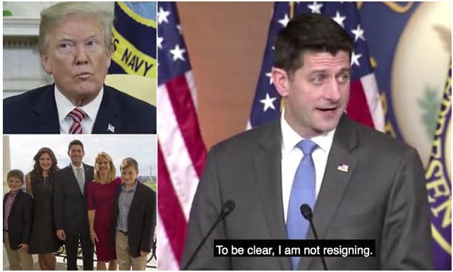Kreu i Dhomës së Përfaqësuesve Paul Ryan nuk kandidon për tu rizgjedhur, një goditje kjo për republikanët