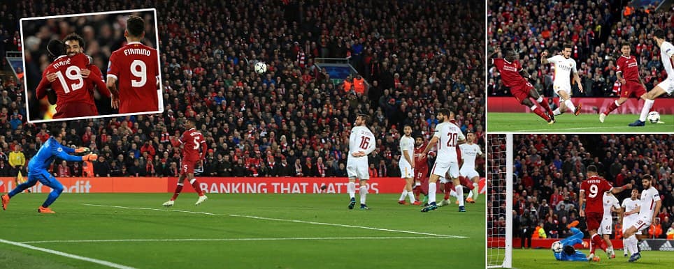 Champions League/ Liverpool prek finalen, shkatërron Romën në "Anfield Road" (VIDEO)