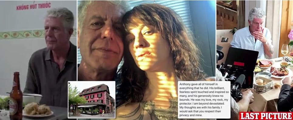 Shefi i kuzhinës Anthony Bourdain, gjendet i pajetë në dhomën e hotelit në Francë 