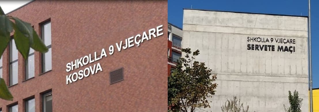 Shkollat e reja, përsëritet gabimi i “Kosovës” në fasadën e “Servete Maçit”