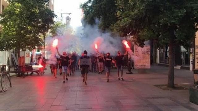 Thirrje “Shqiptari i vdekur, shqiptar i mirë” në rrugët e Shkupit