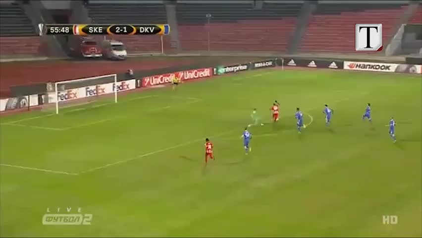 “Shi” milionash për Skënderbeun pas fitores me Dinamon e Kievit (VIDEO)