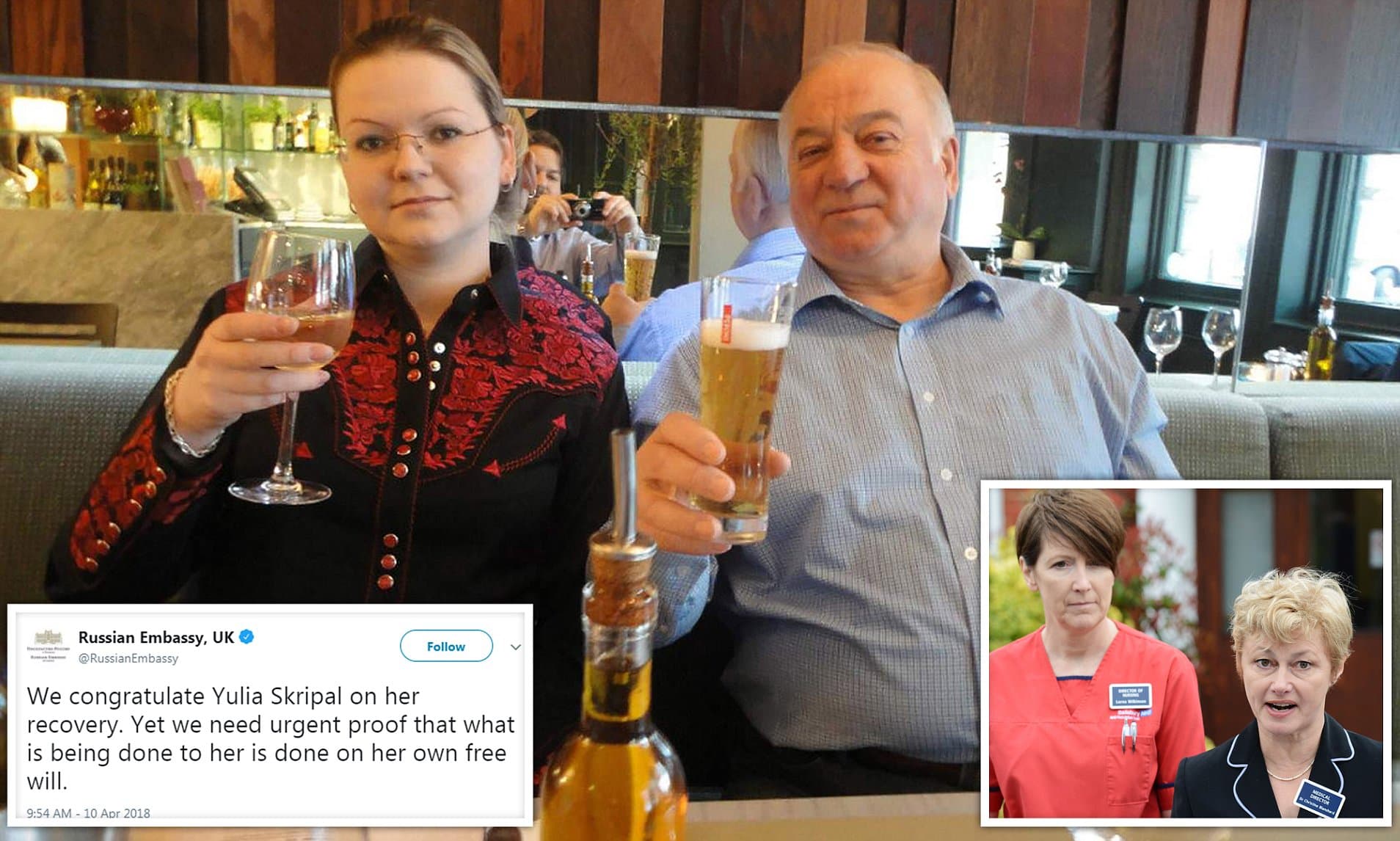 Yulia Skripal thyen heshtjen pas daljes nga spitali: Nuk e dua ndihmën e Rusisë
