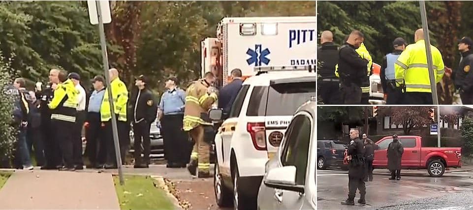 Të paktën 7 persona kanë vdekur pasi një person hapi zjarr në një sinagogë në Pittsburgh të SHBA