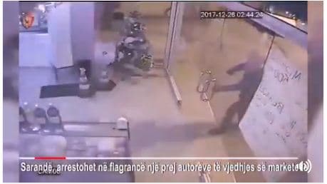 Vidhte marketet në Sarandë, arrestohet 34-vjeçari nga Tirana (VIDEO)