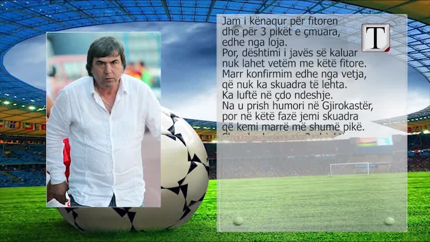 Trajneri i Partizanit u përgjigjet akuzave të Kryemadhit (VIDEO)