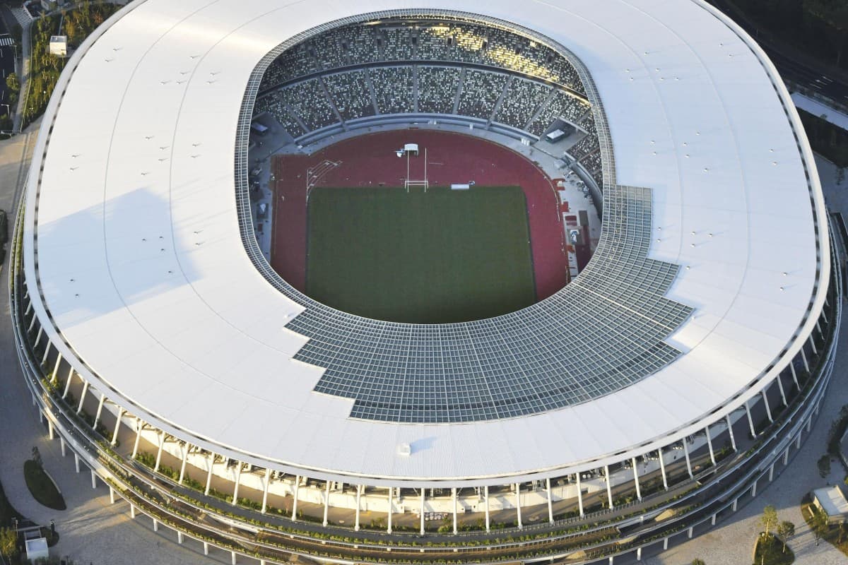 Japonia përfundon Stadiumin Kombëtar tetë muaj para Lojërave Olimpike Tokio 2020