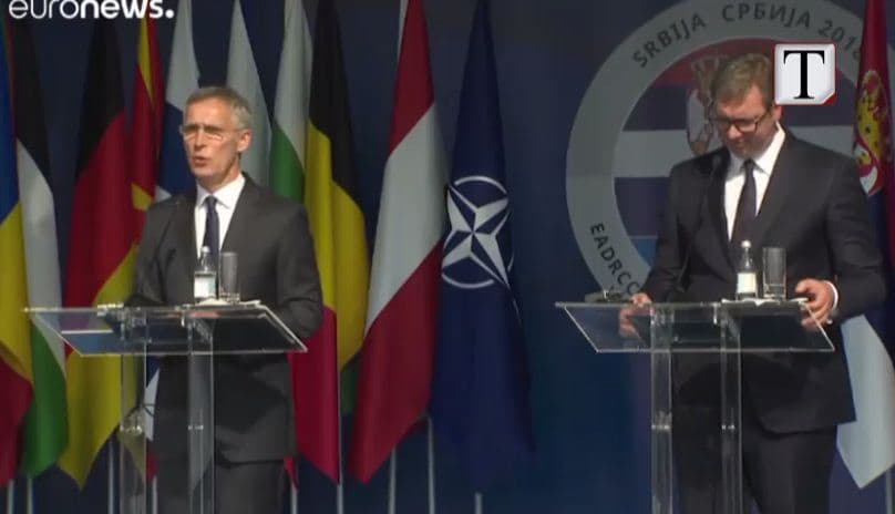 Stoltenberg: S’ka plan B, pa marrëveshjen Maqedonia nuk anëtarësohet (VIDEO)