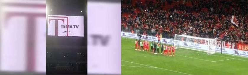 Spektatorët argëtohen me stadiumin (VIDEO)