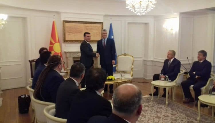 Presidenti Thaçi: Kosova dhe Maqedonia kanë të ardhme evropiane