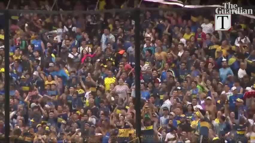 Tifozët e Boca Juniors thyejnë rekord në seancën stërvitore (VIDEO)