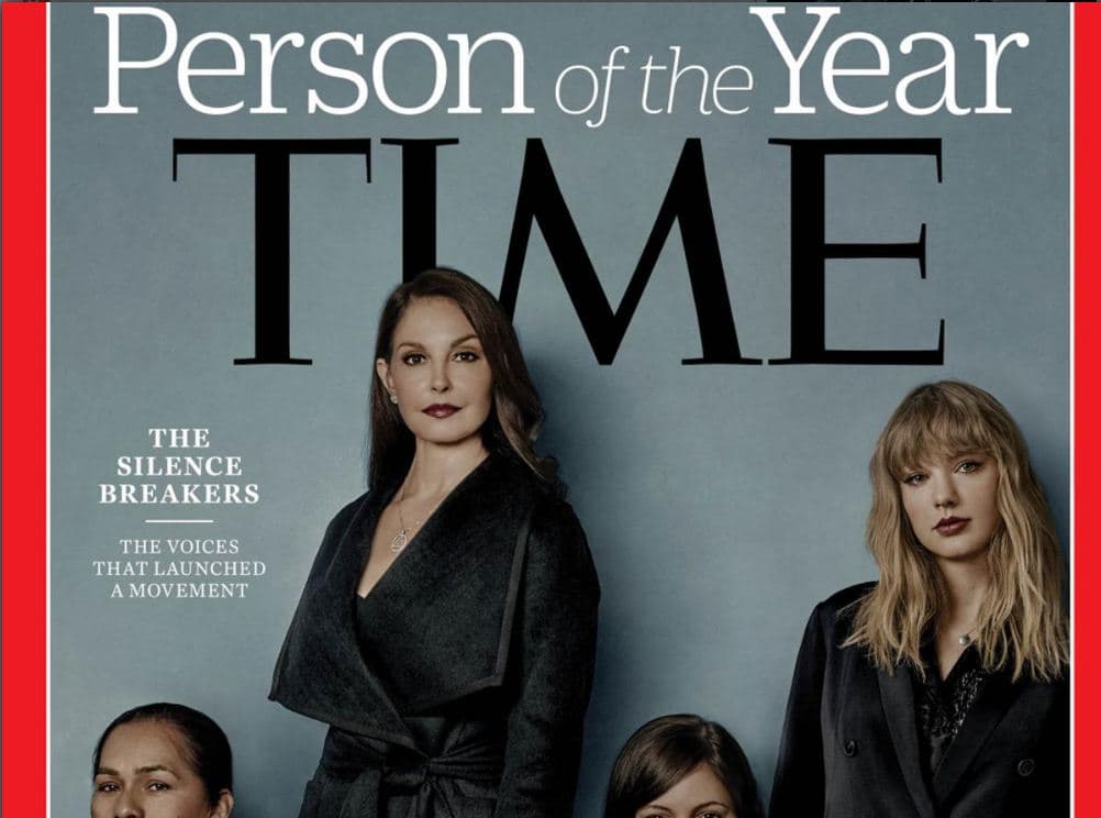 #MeToo shpallet Njeriu i Vitit nga revista “Time”