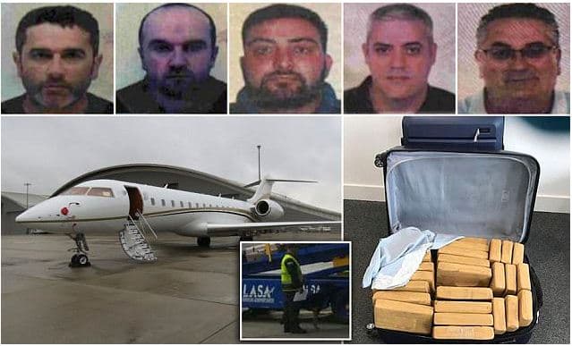 Shkatërrohet banda, përdornin avion privat për kokainën nga Kolumbi në Britani
