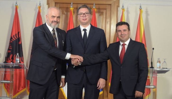 Samiti i Ohrit/ Vuçiç telefonon kryeministrat Rama dhe Zaev
