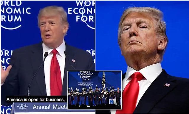 Trump në Davos: SHBA është e hapur për biznes, Amerika e para s’do të thotë Amerika vetëm